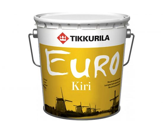 Паркетный лак TIKKURILA Euro Kiri глянц. 2,7 л 40616 