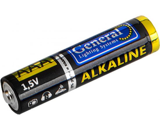 Элементы питания General Lighting Systems GBAT-LR03 AAA щелочные 24/960 800554 