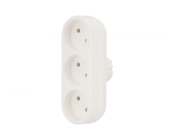 Электрический линейный тройник REXANT 6 А 11-1078 