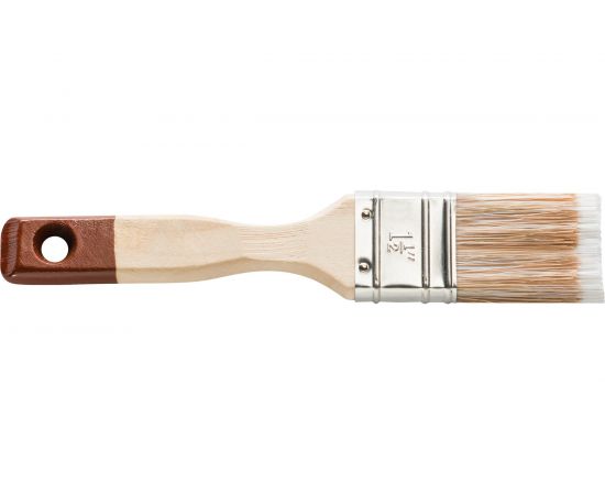 Плоская кисть HARDY серия 44, смешанная щетина, 35х14мм, коричневая 0205-445315 