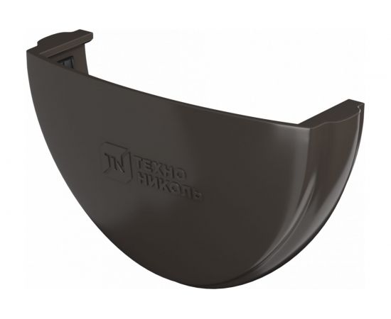 ПВХ заглушка желоба Технониколь (темно-коричневый; 1 шт) TN683363 