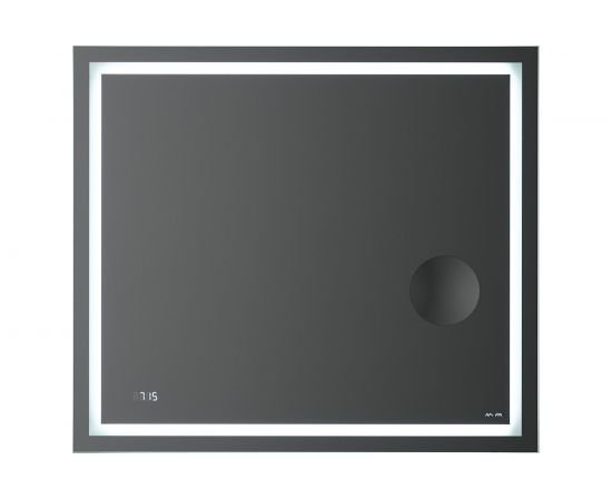 Универсальное зеркало AM.PM с контурной Led-подсветкой, часами и косметическим M91AMOX0803WG 