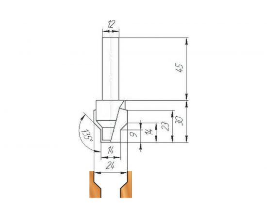 Фреза ФК 0935 МебельДрев 4627198886337 
