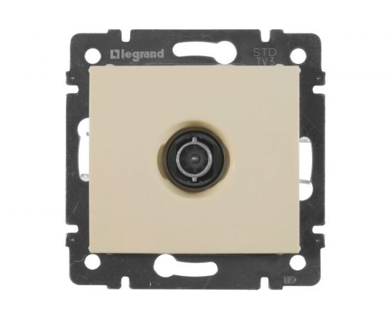 Механизм розетки TV Legrand СП Valena проходная 14 дБ слоновая кость 774331 