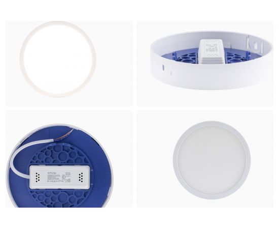 Светодиодная панель Apeyron накладная круглая, 220В, 10Вт, алюминиевый корпус, изолированный драйвер ДН 06-36 – изображение 13