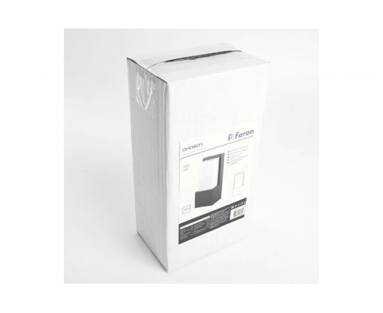 Садово-парковый светильник FERON DH0601 230V без лампы E27, 245х120х80 мм черный 11874 – изображение 14