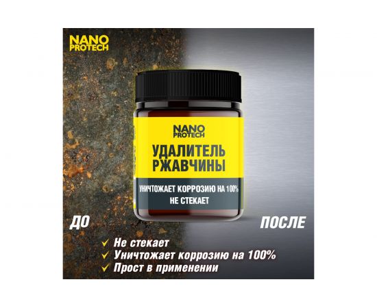 Удалитель ржавчины Nanoprotech 40 мл NPGRR0034 – изображение 2