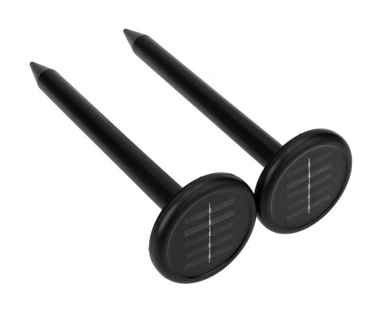 Набор ультразвуковых отпугивателей кротов на солнечной батарее REXANT R30 2 шт. 71-0067 – изображение 2