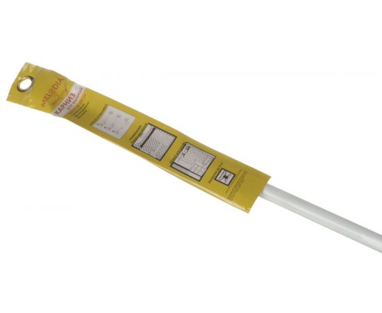 Карниз для ванной MELODIA 110-200 см, белый, диаметр 13 мм Mcr-00009 28393 – изображение 2