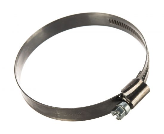 Ленточный червячный хомут 060-080мм нержавеющая сталь JTC-ZN80 – изображение 2