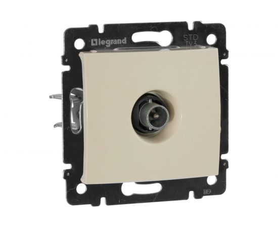 Механизм розетки TV Legrand СП Valena проходная 14 дБ слоновая кость 774331 – изображение 2