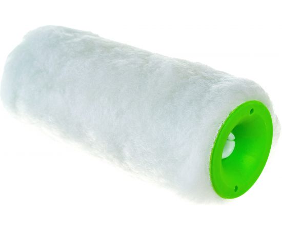 Валик из искусственного меха ,150 мм,ворс 15 мм, D - 48 мм,полиэстер СИБРТЕХ 80117 – изображение 2