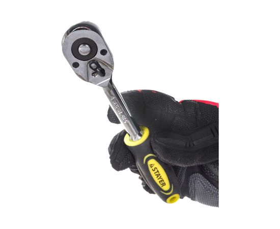 Трещотка для торцовых головок STAYER PROFI 45 зубцов 27786-3/8 – изображение 3