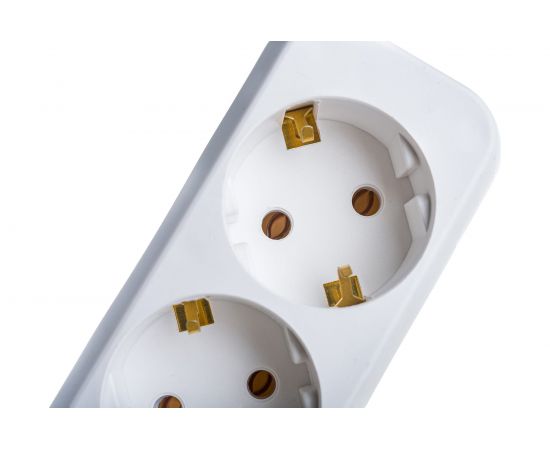 Удлинитель ЭРА UX-5es-1,5m c заземлением, 3x0,75мм2, c выключателем, 5 гнезд, 1,5м Б0035756 – изображение 3