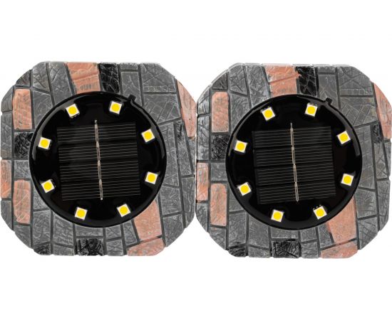 Набор отпугивателей кротов с садовым фонариком REXANT R20 2 шт. Камень 71-0087 – изображение 3