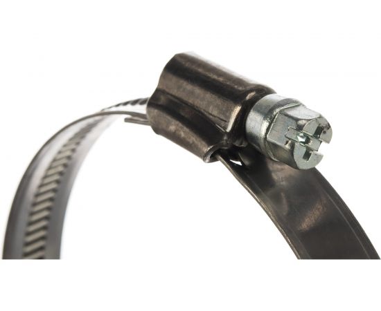 Ленточный червячный хомут 060-080мм нержавеющая сталь JTC-ZN80 – изображение 4