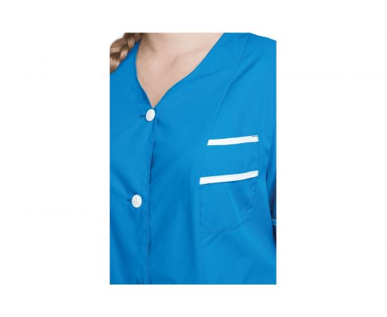 Халат ГК Спецобъединение ЕВГЕНИЯ василек Хал 859/ 96/170 – изображение 4