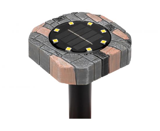 Набор отпугивателей кротов с садовым фонариком REXANT R20 2 шт. Камень 71-0087 – изображение 4