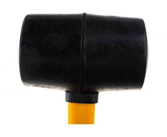 Резиновая киянка Ultima 450г, черная резина, фибергласовая рукоятка 121028 – изображение 5