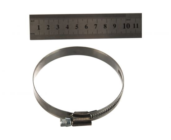 Ленточный червячный хомут 060-080мм нержавеющая сталь JTC-ZN80 – изображение 5