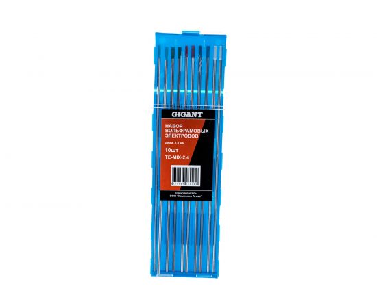 Набор вольфрамовых электродов 2.4 мм упаковка 10 шт Gigant TE-MIX-2,4 – изображение 8