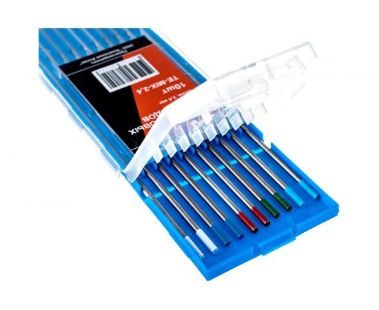 Набор вольфрамовых электродов 2.4 мм упаковка 10 шт Gigant TE-MIX-2,4 – изображение 9