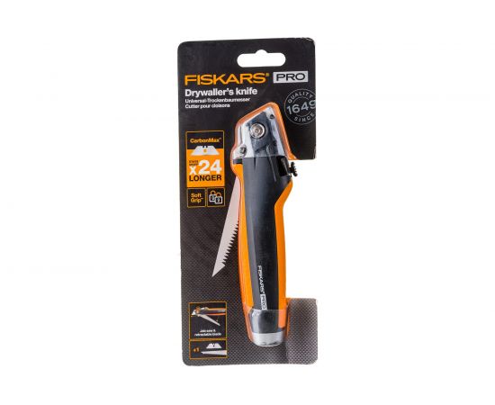 Нож для гипсокартона со сменным лезвием Fiskars CarbonMax 1027226 – изображение 10