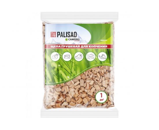 Щепа грушевая для копчения PALISAD Camping Россия 69511 