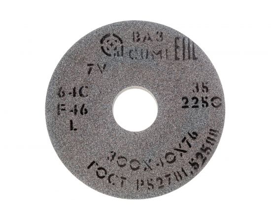 Круг шлифовальный 1 (300х40х76 мм; 64 С; 40СМ F46 K/L) Волжский абразивный завод 002224 