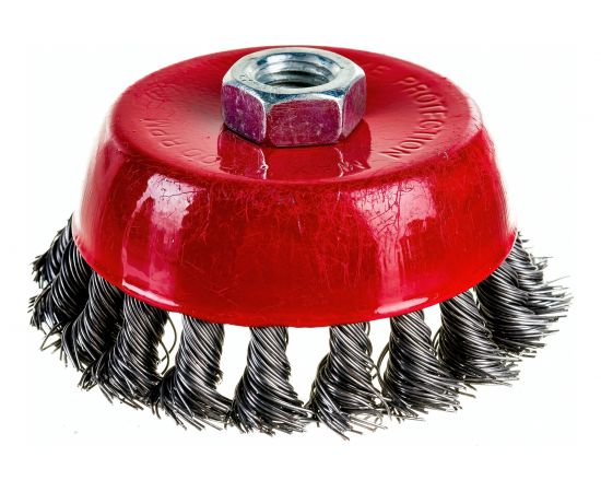 Кордщетка чашечная Профессионал для УШМ витая жесткая 100 мм 5151848 