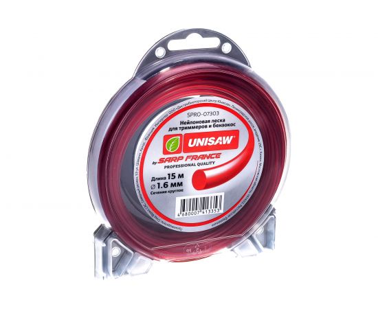 Леска Professional Quality (1.6 мм, 15 м, круглая) Unisaw SPRO-07303 