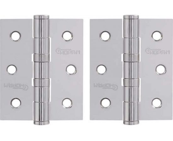 Универсальная петля НОРА-М 3"-2ВВ FHP CP хром.покр. 75х63х2,5 №2 11464 