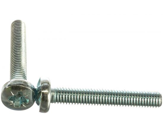 Винт КРЕП-КОМП полуцилиндрическая головка, цинк DIN7985 8х50 10шт вц850мф 