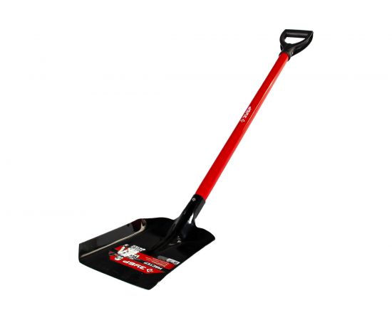 Совковая лопата МАСТЕР ЛСП, стальной черенок, с рукояткой, ЗУБР 39524 