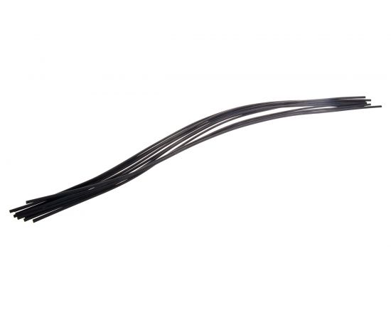 Термоусадочная клеевая трубка КВТ, ТТК 2:1-4.8/2.4 черная 74300 