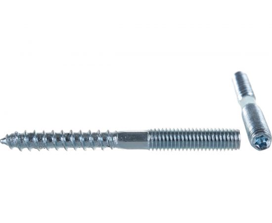 Сантехническая шпилька к хомуту ЕВРОПАРТНЕР Zn 8х80 6шт. 5 9504 1 – изображение 2