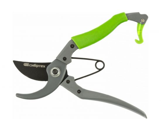 Секатор прямого реза, металлические рукоятки СИБРТЕХ 60495 – изображение 2