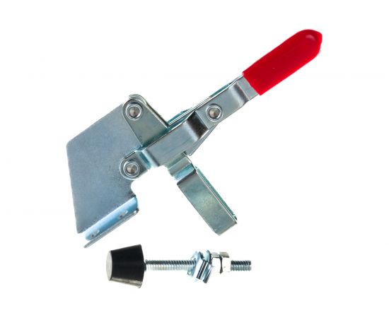 Прижим WOODWORK боковой с горизонтальной ручкой, усилие 100 кг. GH-101-B – изображение 2