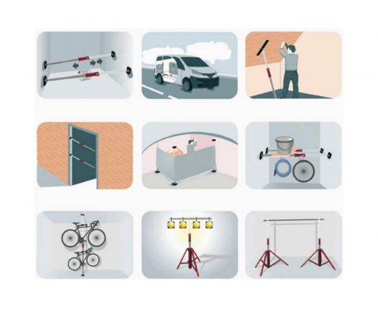 Телескопическая распорка Piher Multi Prop 200-375см 34004 – изображение 2