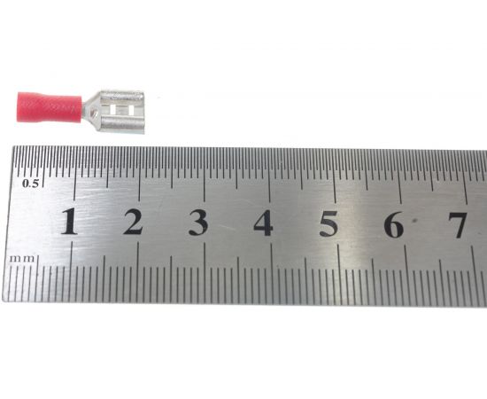 Плоский разъем КВТ РПИ-М 1.5-(6.3) 75357 – изображение 3