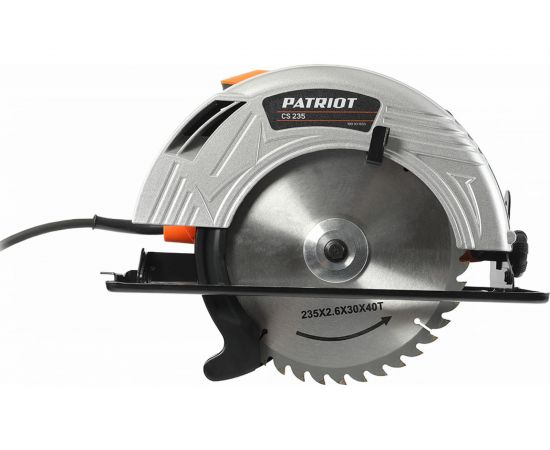 Циркулярная пила PATRIOT CS 235 190301653 – изображение 3