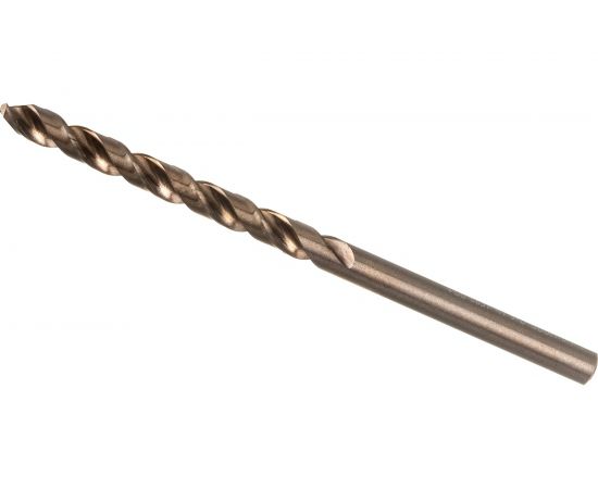 Сверло по металлу Профоснастка 4,5 мм HSSE M35 Co5%/135 DIN 338 , 10 шт., №1532 30204044 – изображение 3