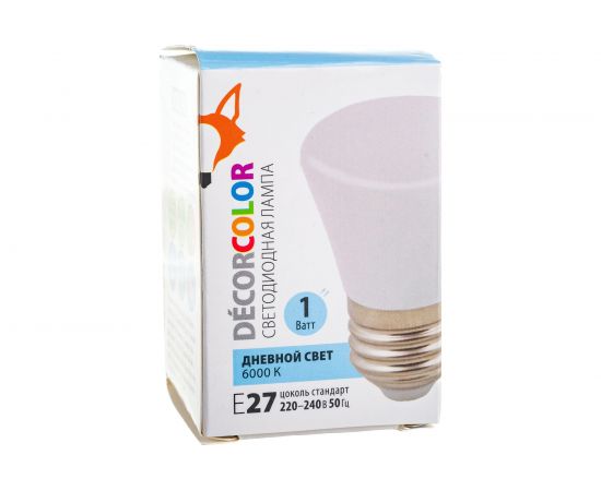 Декоративная светодиодная лампа Volpe LED-D45-1W/6000K/E27/FR/С BELL UL-00005804 – изображение 3