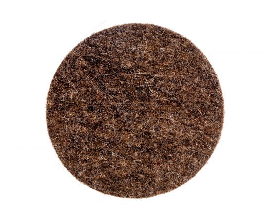 Насадка-круг войлочный грубошерстный с липучкой 125х20 мм АвтоDело 44058 14284 – изображение 3