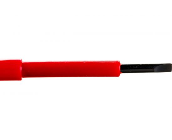 Диэлектрическая отвертка СИБРТЕХ SL3*75mm 12931 – изображение 3