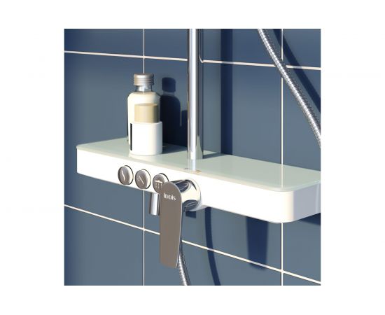 Смеситель для ванны с верхним душем IDDIS Shelfy SHESB3Fi06 – изображение 4