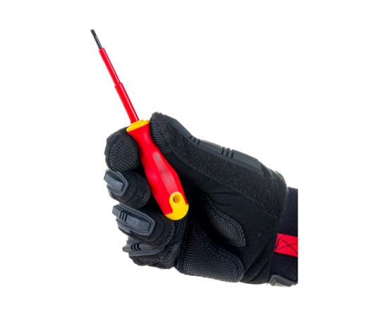 Диэлектрическая отвертка СИБРТЕХ SL3*75mm 12931 – изображение 5