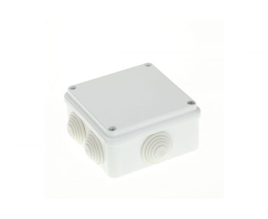 Распределительная коробка GUSI ELECTRIC 100х100х50 6 муфт д32, крышка на винтах, IP55, ОП, С3В106 Б Евро 