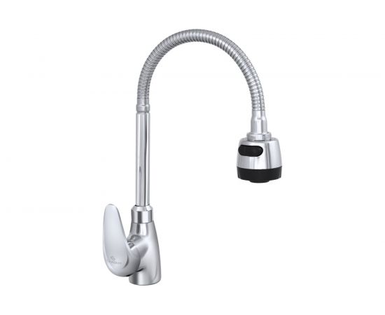 Смеситель для кухни СЛАВЕН с гибким изливом СЛ-ОД-В25 