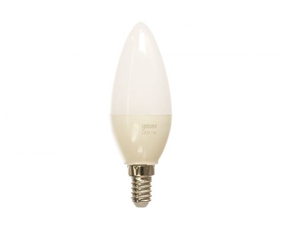 Лампа Gauss LED Свеча E14 7W 550lm 4100К step dimmable 103101207-S 